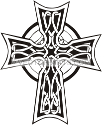 Simple Celtic Cross Clip Art - Free Clipart Images