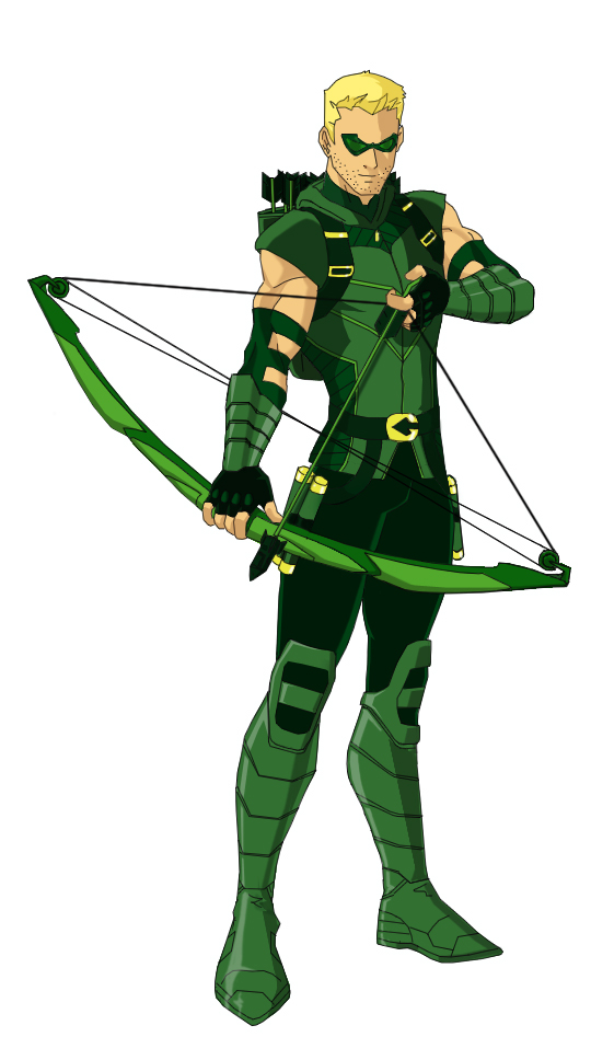 Young Justice Green Arrow - ClipArt Best