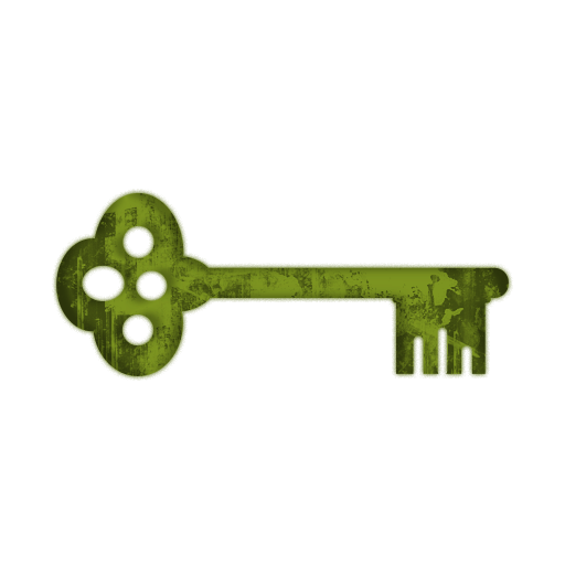 Fancy skeleton key clipart