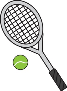 Free clip art tennis