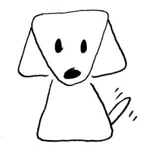 Simple Dog Clipart