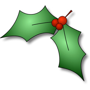 Free Holly Clipart - Public Domain Christmas clip art, images and ...