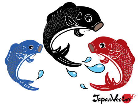 Koi Carp Clip Art, Vector Koi Carp - 15 Graphics - Clipart.me