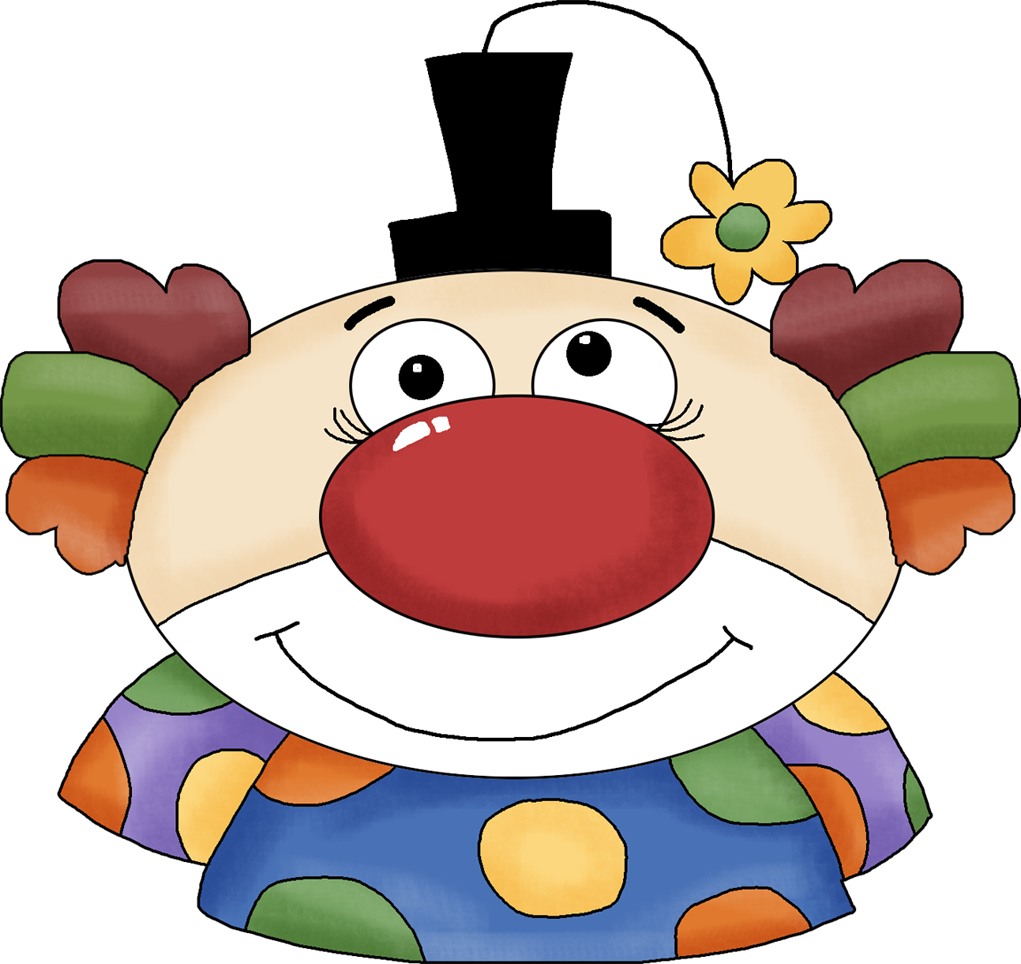 Clown Face Clipart - Tumundografico