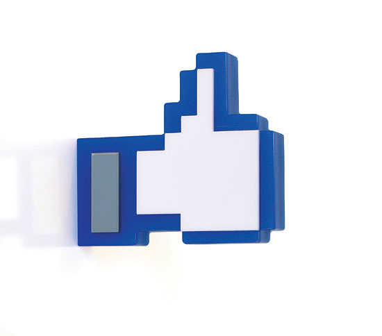 FACEBOOK “LIKE” ICON HANGER - WHOA