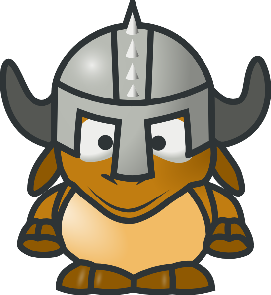 Tonyk Gnu Knight clip art Free Vector