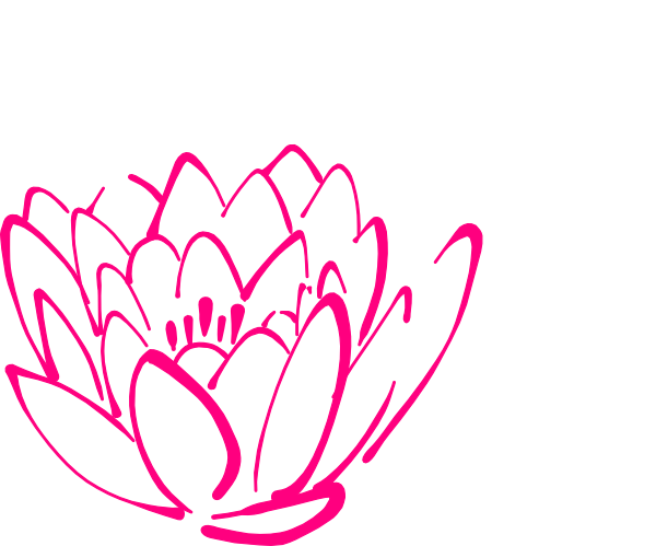 Lotus Logo Black Grayshadow Flower Only Image Vector Clip Art ...