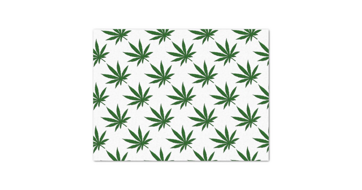 Weed Tissue Paper | Zazzle