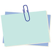 Clipart note paper