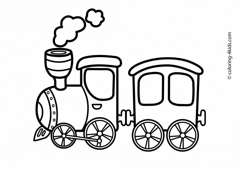 Train Engine Coloring Page Free Printable Coloring Page Train ...
