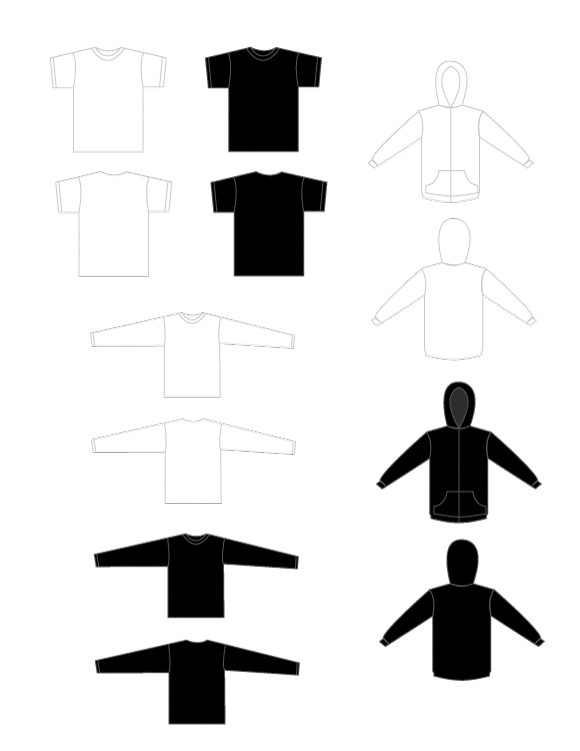 Paper T Shirt Template - ClipArt Best