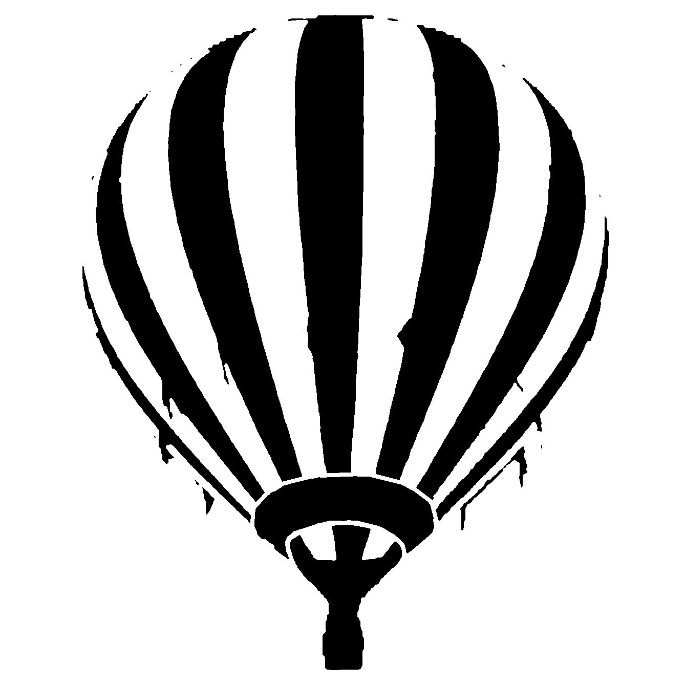 Hot Air Balloon Stencil | SP Stencils