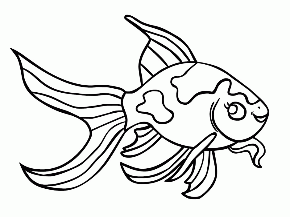 Betta Fish Coloring Page - AZ Coloring Pages
