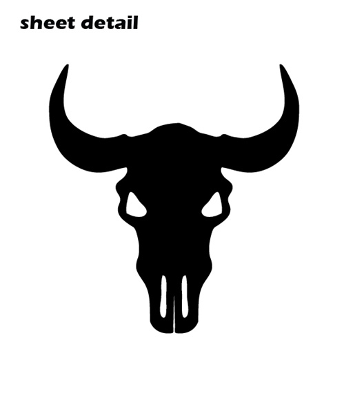 Cow Skull Western Wall Decal Sticker ClipArt Best ClipArt Best