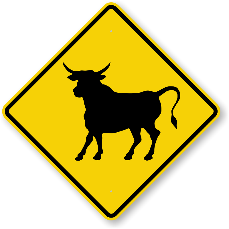 Cattle Crossing Signs | Keep Gate Closed