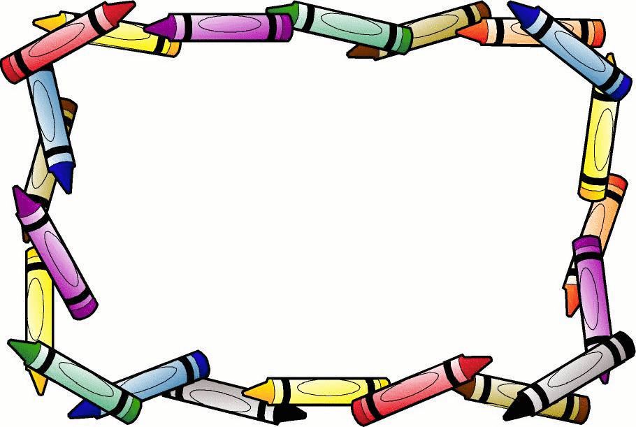 Pencil border clip art