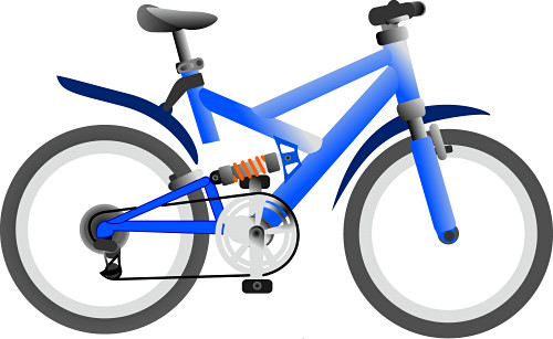 Image of Clip Art Bicycle #6855, Bicycle Clipart Free - Clipartoons