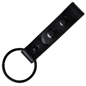 Police Security Black Ring Duty Belt Baton Night Stick Ring Holder ...