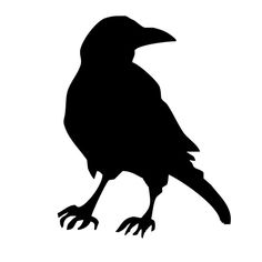 Crows Stencil - ClipArt Best