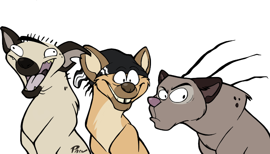 2013 08-18 Ed Edd N Eddy Hyenas by Pain-hyena on DeviantArt