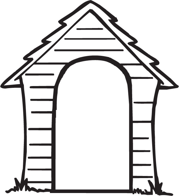 Building Clipart Dog House Clipart Gallery ~ Free Clipart Images