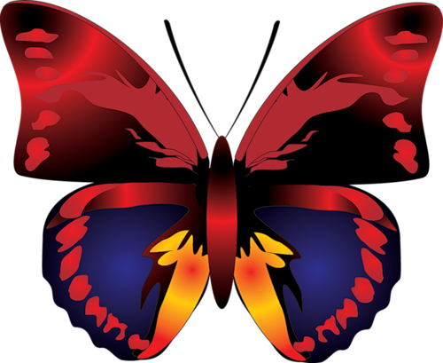 Butterfly Cartoon Clip Art