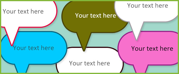 Speech Bubble Printable With Lines - ClipArt Best