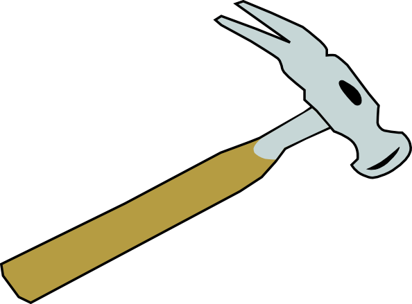 Clip art of hammer