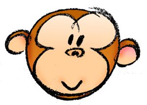 Monkey Face Clipart - Clipartion.com