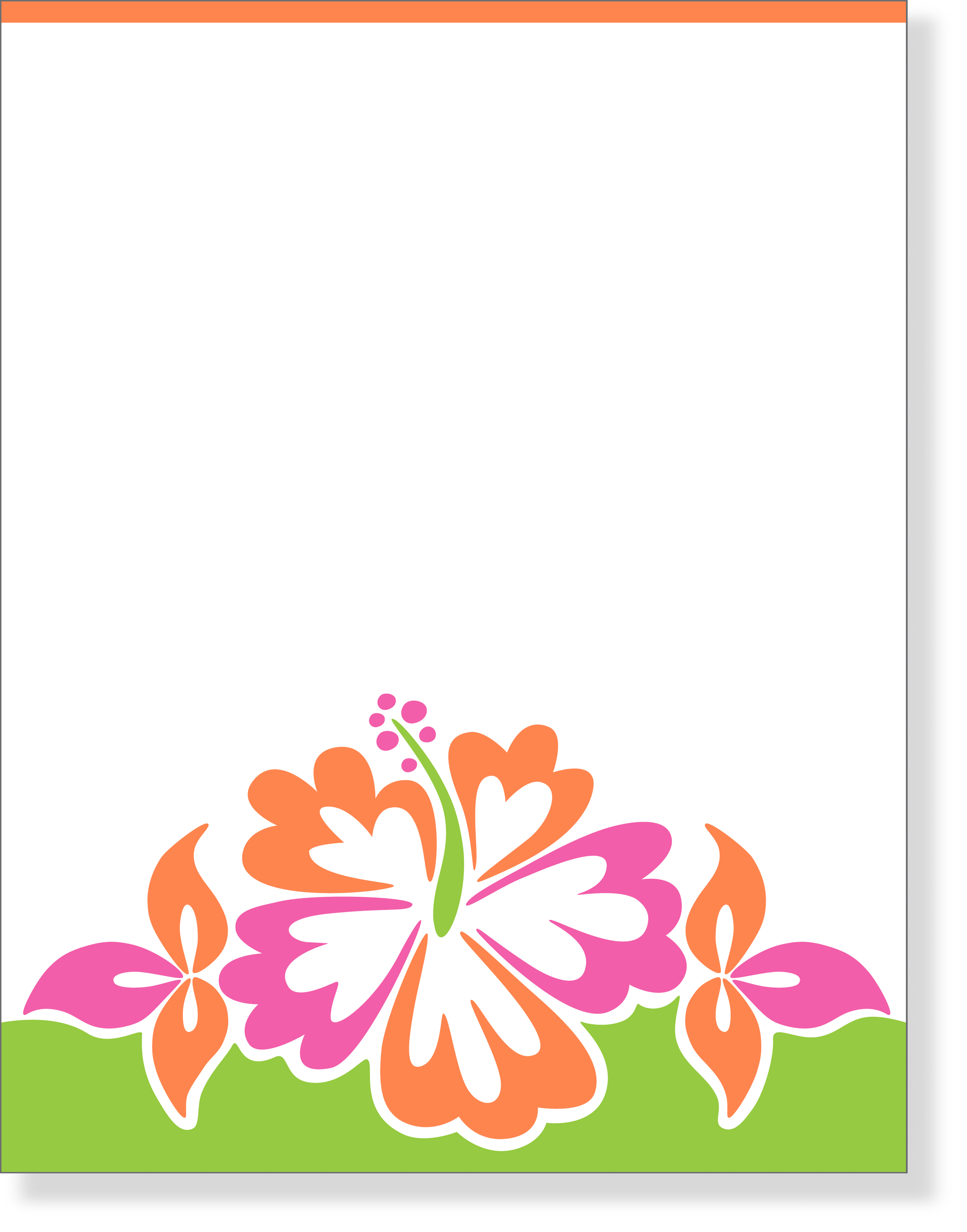 Luau Paper Clipart