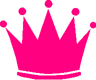 Clipart crown pink