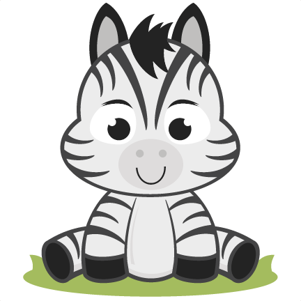 Baby Zebra SVG cutting files zebra svg cut file baby zebra svg ...