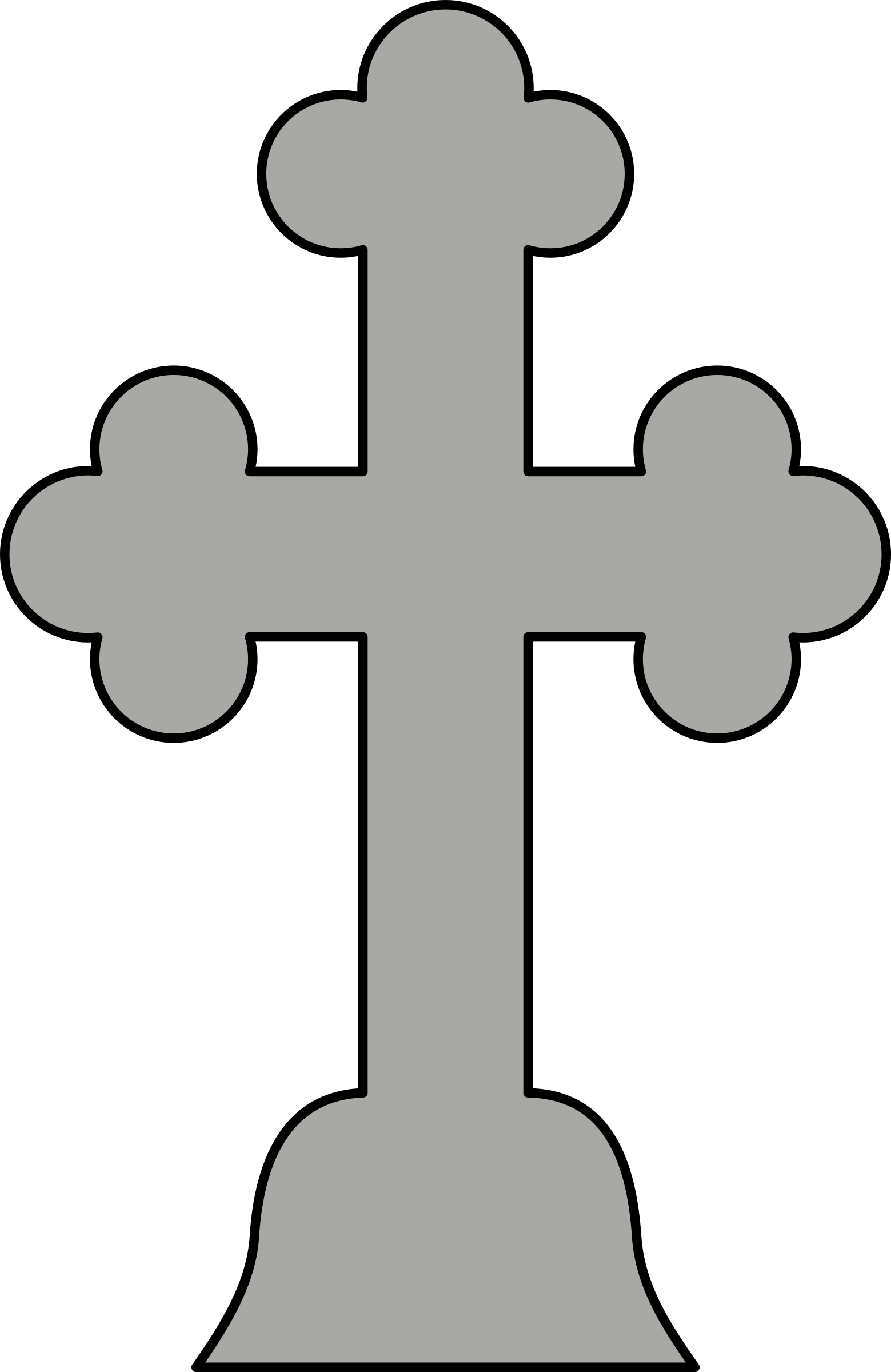 Clipart - Orthodox cross