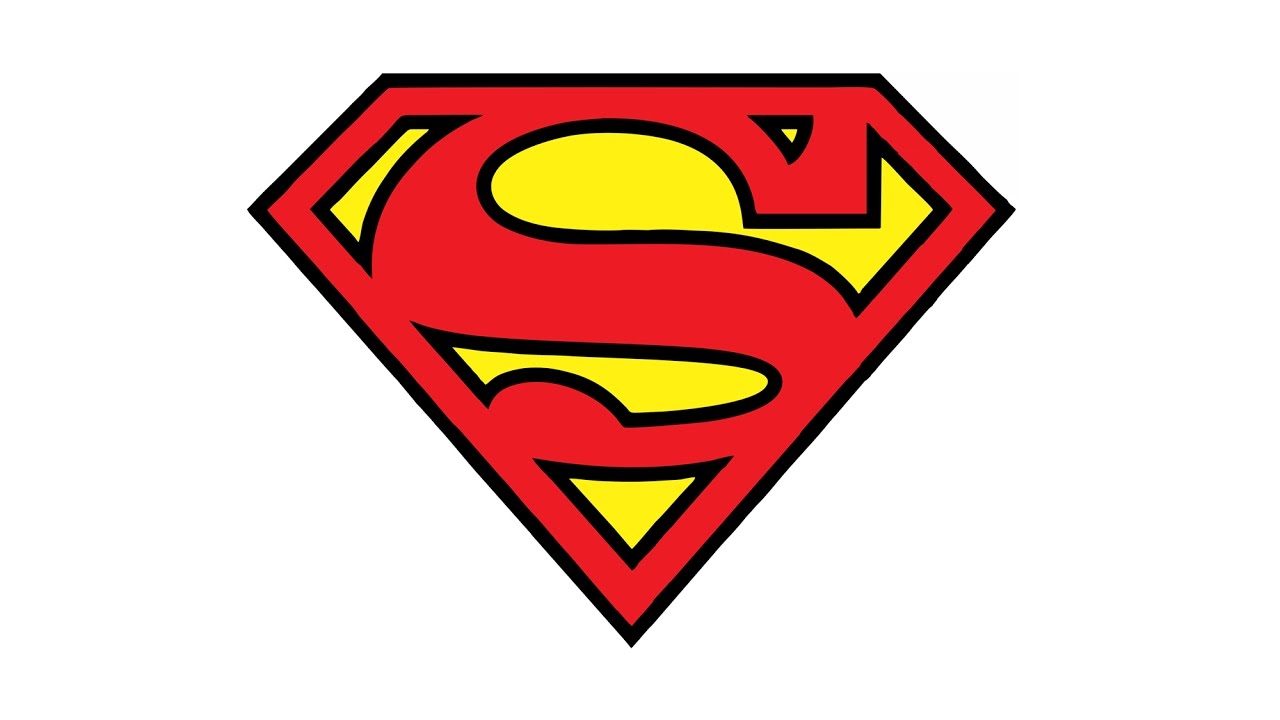 Como desenhar o sÃ­mbolo do Superman (logo, emblema, escudo) - How ...