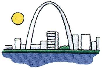 International Embroidery Design: St. Louis Arch from Dakota ...