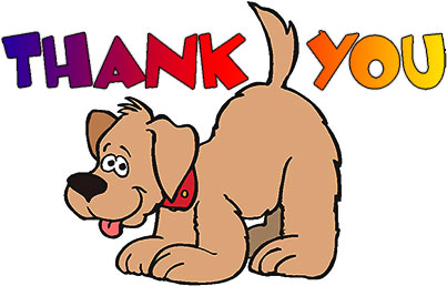 Free clipart thank you animation