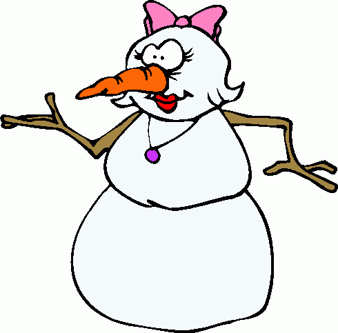 Snow Woman Clipart