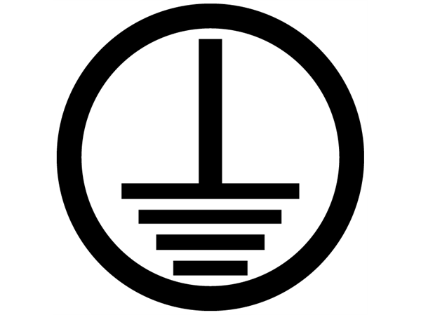 Safety earth symbol label. | ETL110 | Label Source