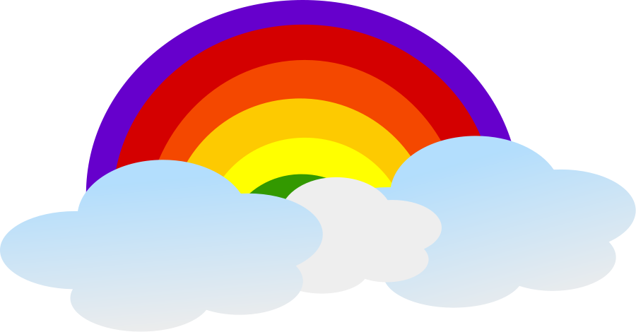 Rainbows Cartoon Clipart Best