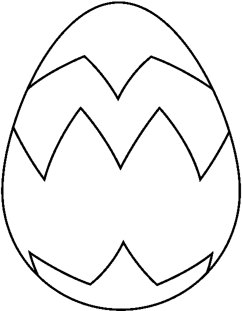 Clip Art Of Easter Eggs