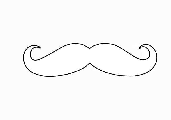 Mustache Outline