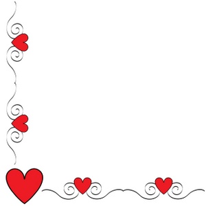 Heart Clip Art Border