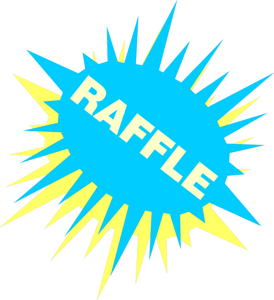 Raffle | Free Stock Photo | Illustration of a blue and yellow ...