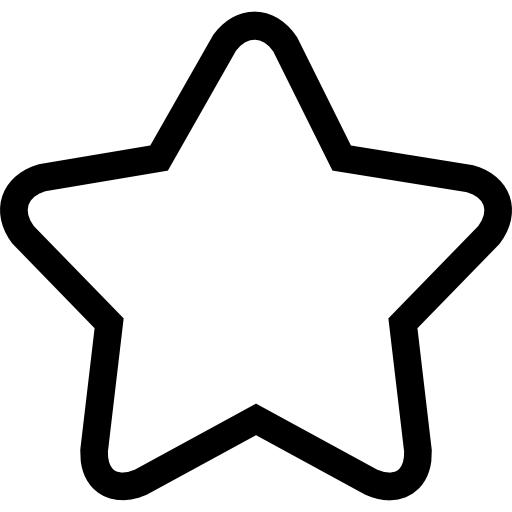 Star outline images star craft shapes stars clipart