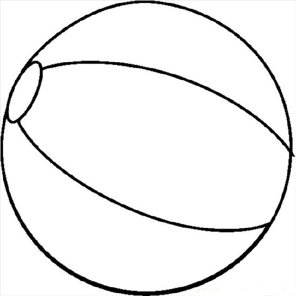 Colouring Picture Of A Ball - ClipArt Best