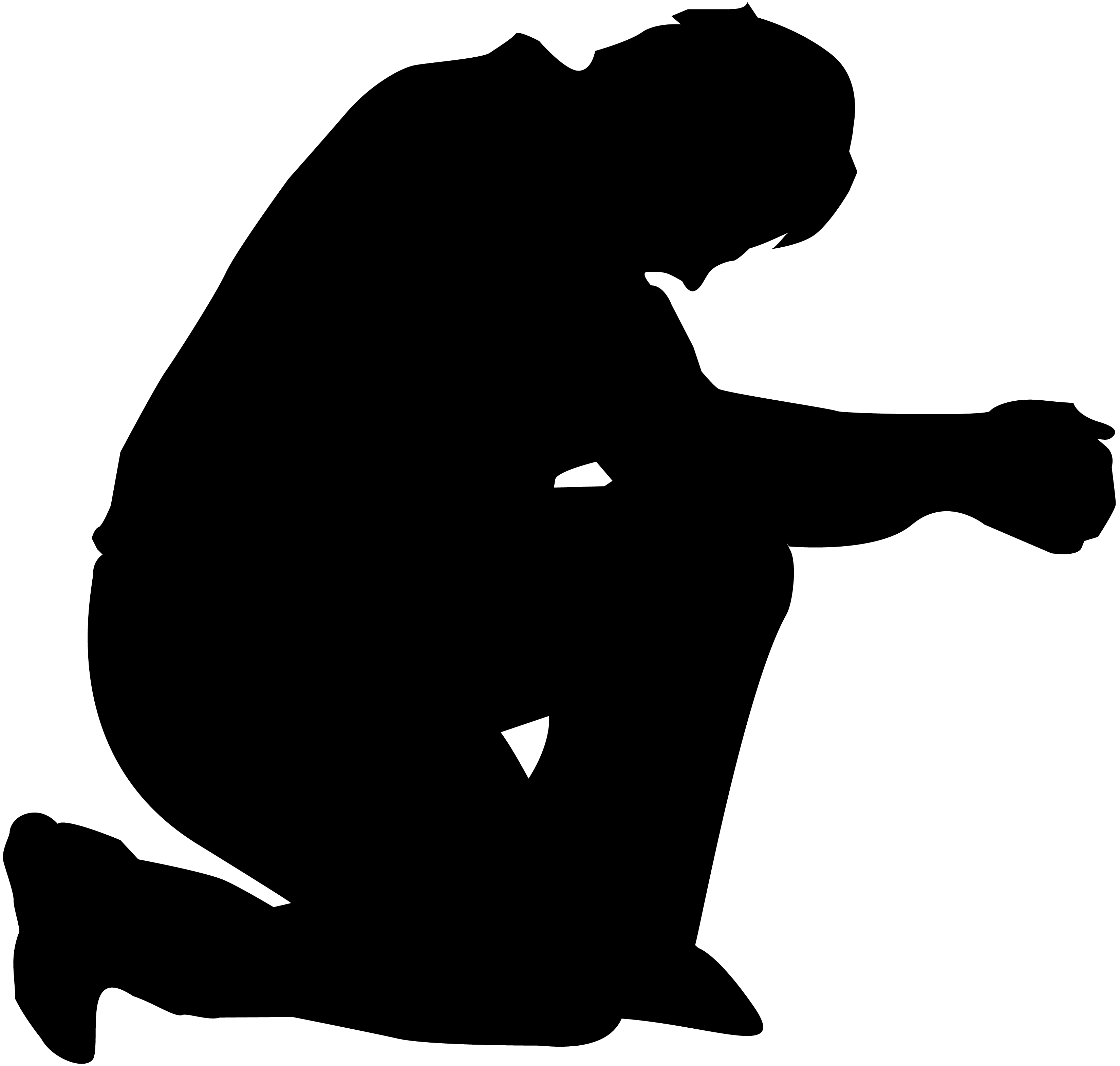 Kneeling In Prayer | Free Download Clip Art | Free Clip Art | on ...