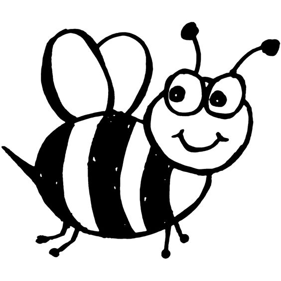 Bees, Bumble bees and Coloring