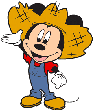 Mickey Farmer Clipart