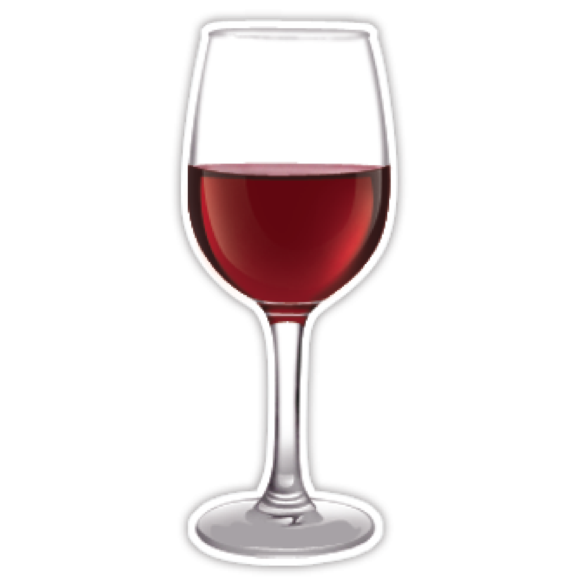 Glass of Wine Emoji | Food