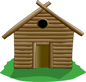 Log Cabin Clip Art - vector clip art online, royalty ...